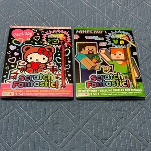 NEW activity book scratchers